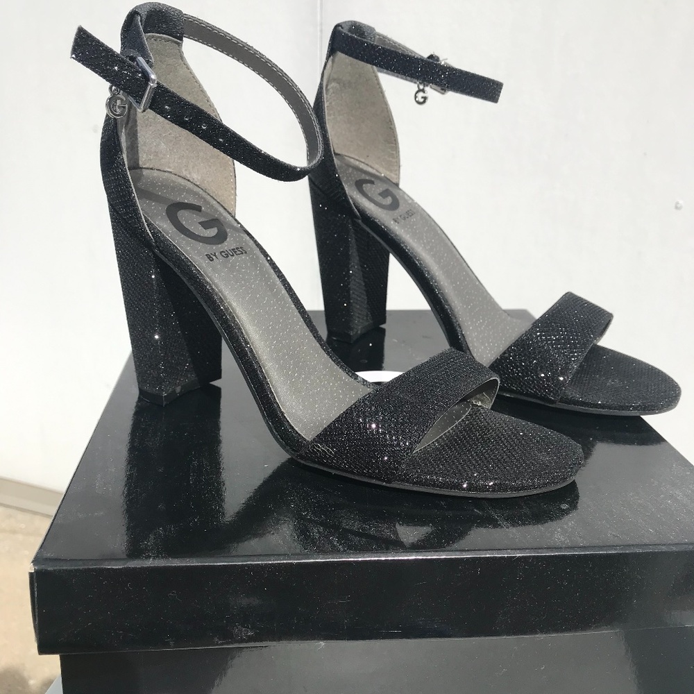 G by Guess Black Stilettos